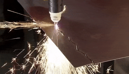 Introduction to Sheet Metal Fabrication - Pictures 7 Plasma cutting