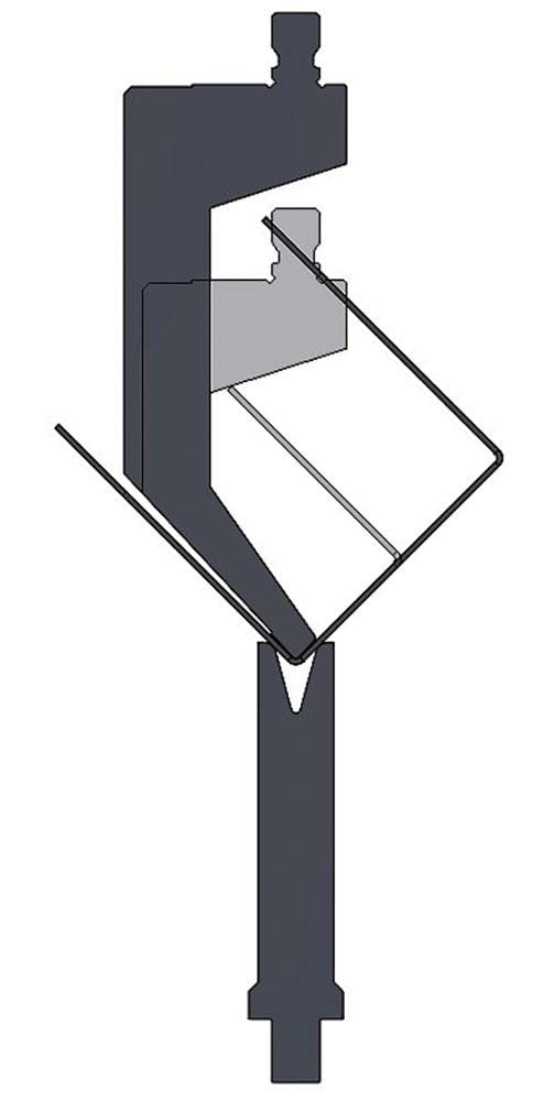 6 Myths About Press Brake Tools: Busting Them Helps You Work Better - Pictures 7 FIGURE 3 Taller punches provide additional capacity when it comes to forming taller and deeper parts.