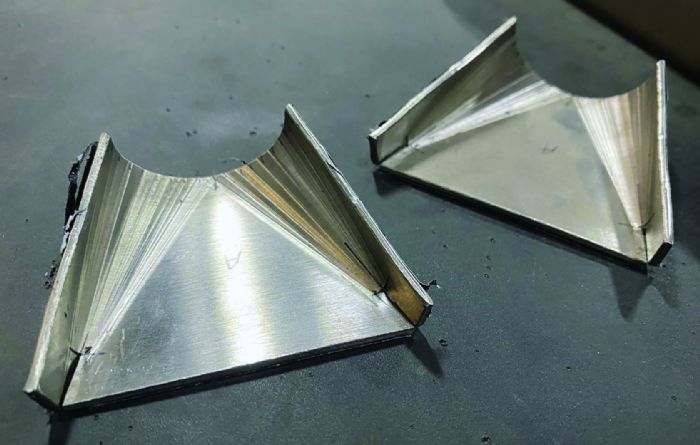 Innovative Solutions Step Bending on Press Brakes: Overcoming Common Challenges - Pictures 5 Need to make large-radius bends but don’t have specialized tooling? Step bend them.