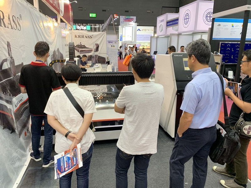 KRRASS machines give a surprise performance in Thailand AUTO MOTIVE MANUFACTURE 2019 - krrass laser cutter