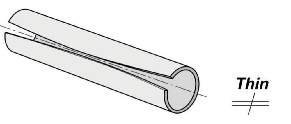 How to choose the plate rolling machine for fabrication factories - Pictures 6 Conversely, if a machine is crowned for a heavy application and is used for thinner plate, it can result in a convex defect, making an hourglass shape. There are various ways to address these deflection issues.