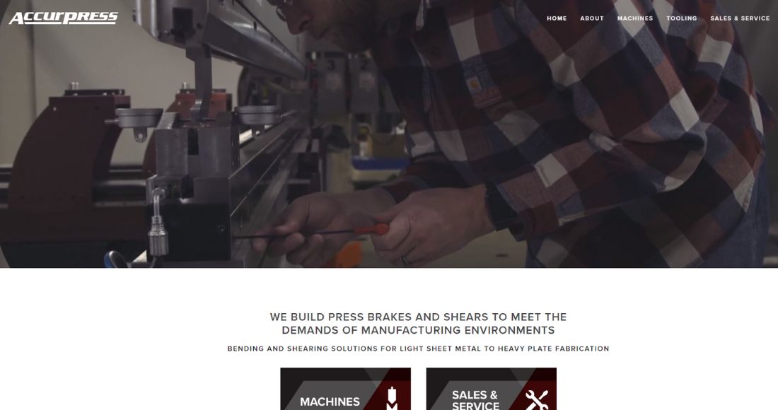 press brake manufacturer