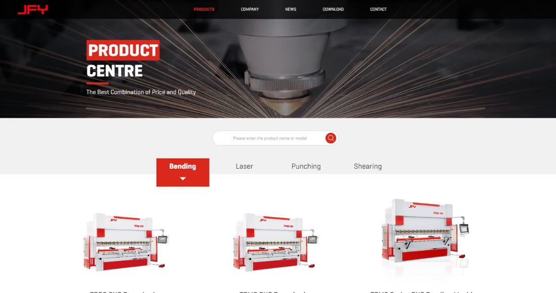 press brake manufacturer