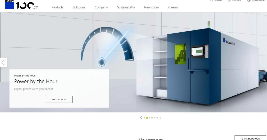press brake manufacturer