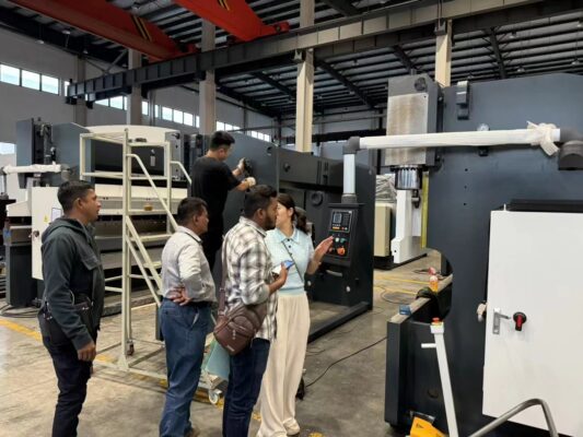 Indian Clients Tour KRRASS Factory, Explore CNC Press Brake Technology - Pictures 5 Press brake China