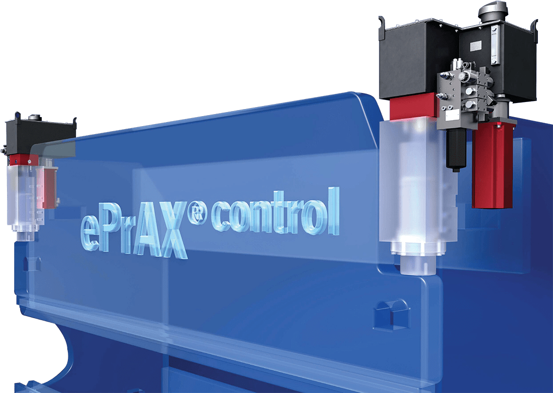 Hybrid PBE CNC Press Brake - Pictures 12 Hybrid PBE CNC Press Brake - eprax control hybrid system