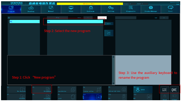 Create a New Directory or a New Program