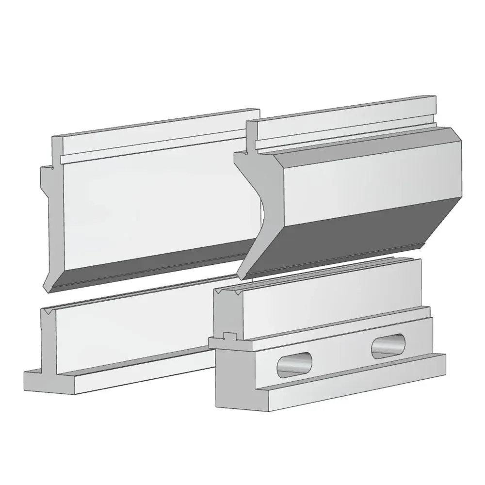 How to Choose the Right Press Brake Tools: A Comprehensive Guide - Pictures 5 European-system punch and die