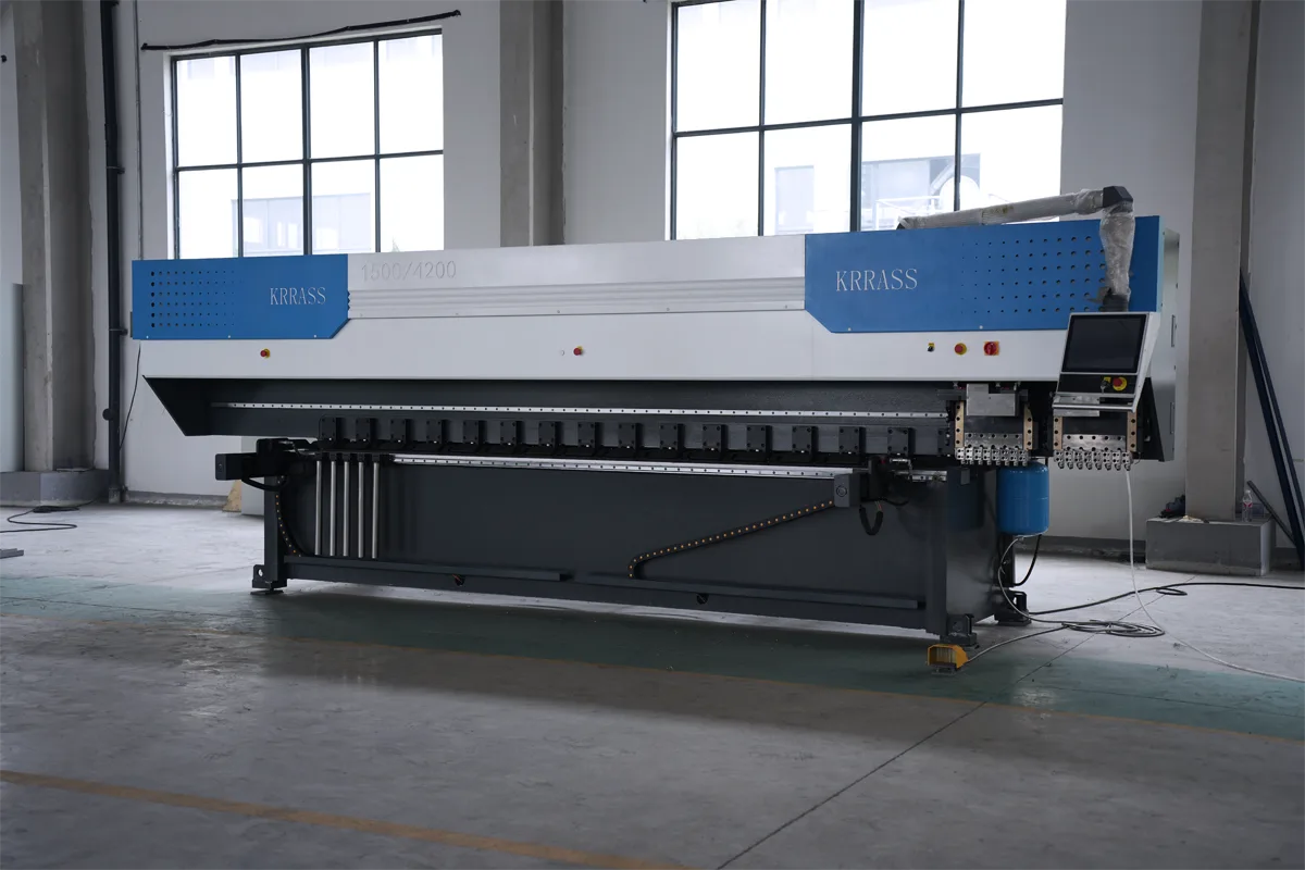 V Grooving Machine List - 7 axis vertical v grooving machine with double rails hrk 1500 4200 thumb