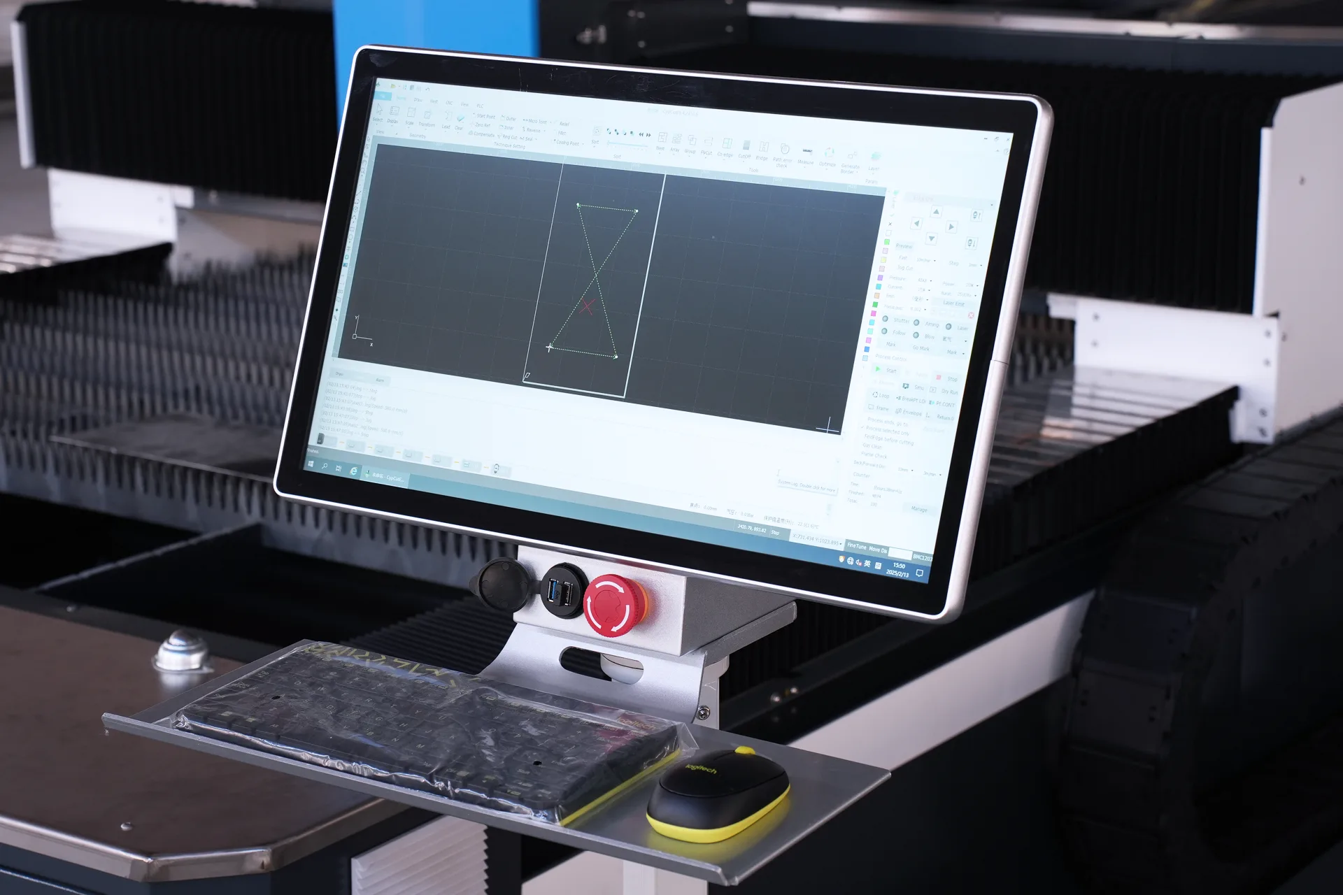 China Laser Cutting Machine Price, 3000W Sheet Metal Laser Cutting Machine For Sale - Pictures 11 Bus Control System FSCUT2000E