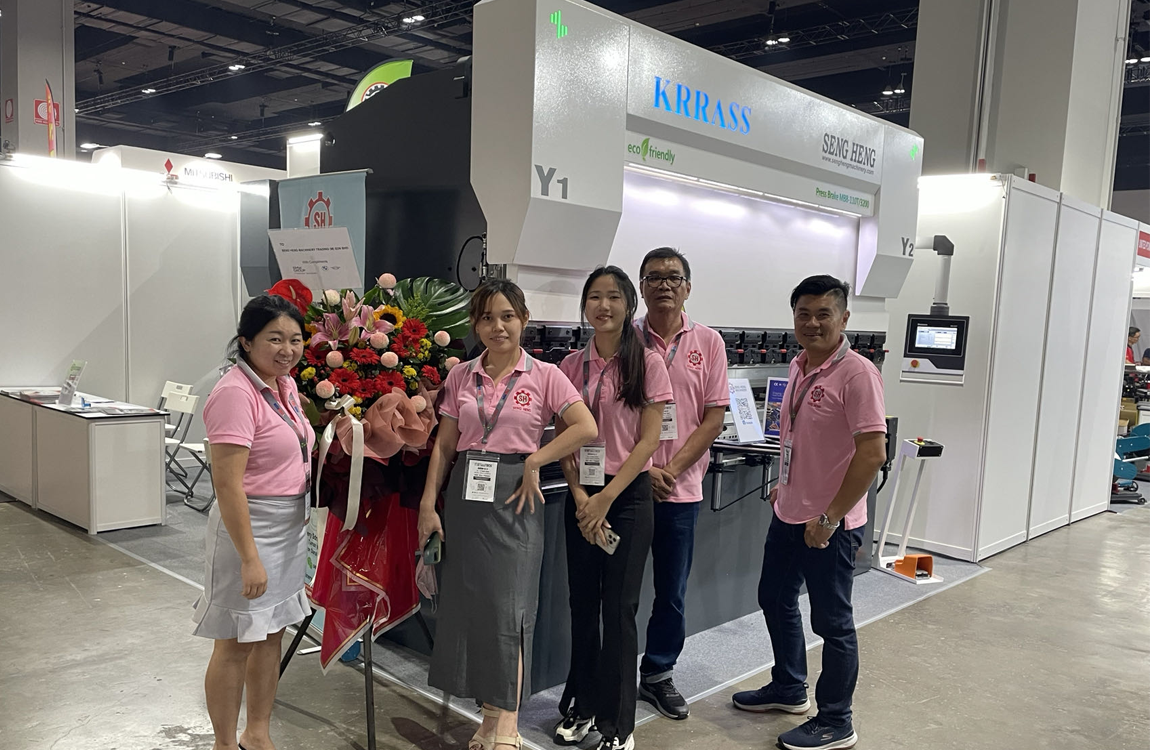 Press Brake Achieve Great Success at Malaysia Machine Tool Show - cnc press brake for malaysia 1