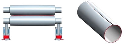 Crowning-01 W11S 3-Rollers Variable Geometry Plate Roller Machine - crowning 01