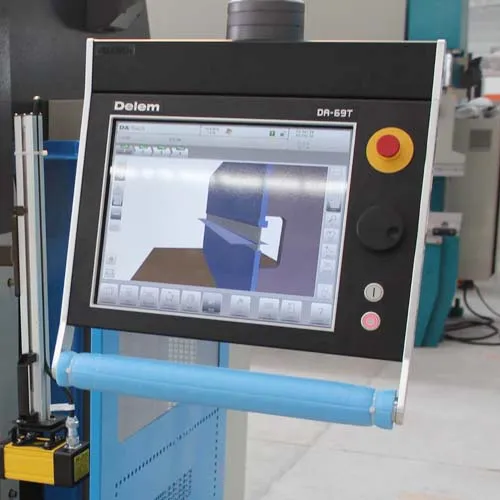 The process of selecting a press brake controller - DA69T Control