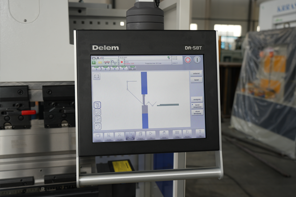 2025 New Hybrid CNC Press Brake, 175Ton Sheet Metal Press Brake, DELEM DA58T 2D Controller - Pictures 10 2025 New Hybrid CNC Press Brake, 175Ton Sheet Metal Press Brake, DELEM DA58T 2D Controller - delem da 58t control