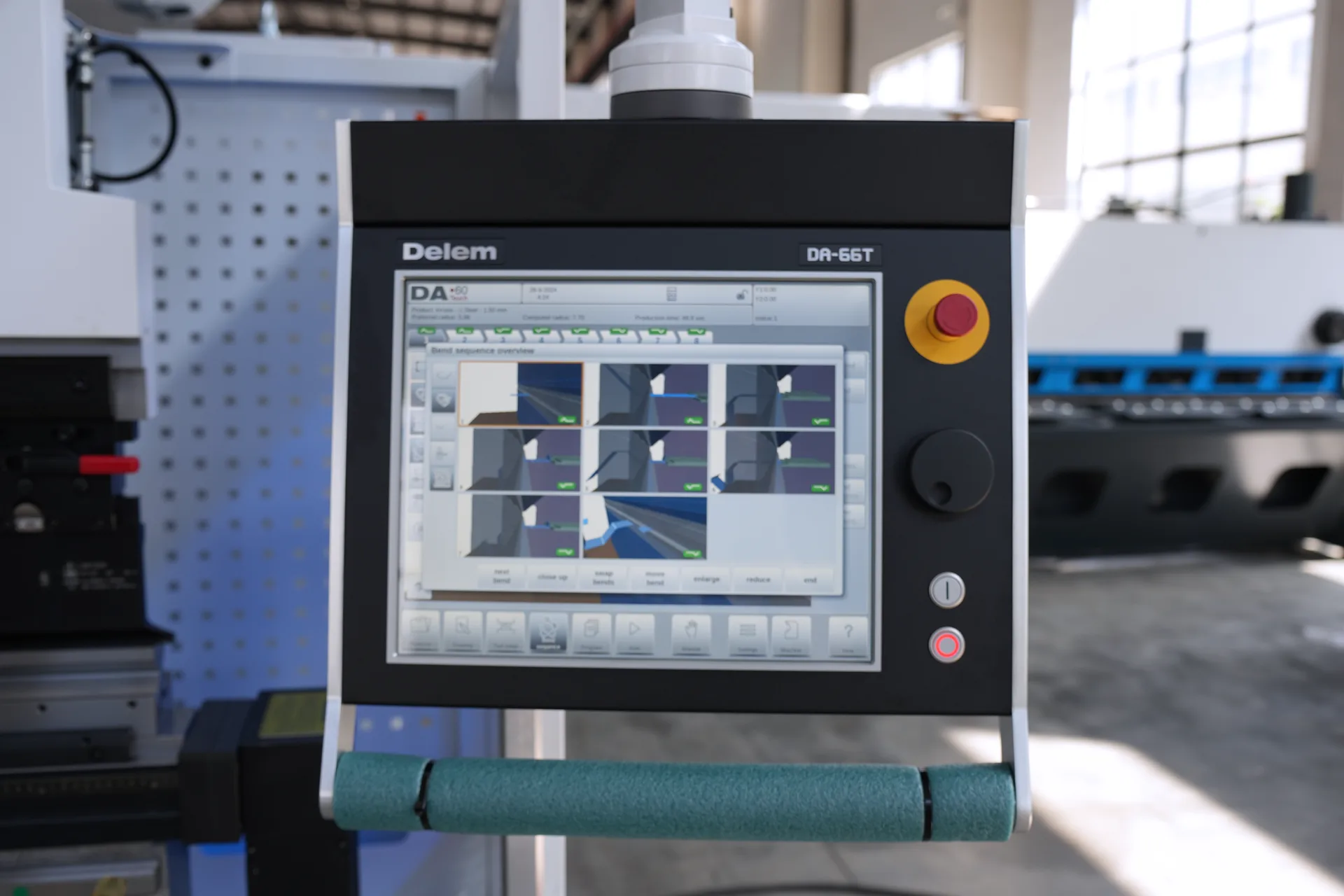 DELEM DA66T Metal Bending Machine, PBS-175T3200 DA66T 6+1 Axis - Pictures 10 DELEM DA66T Metal Bending Machine, PBS-175T3200 DA66T 6+1 Axis - delem da 66t control 1