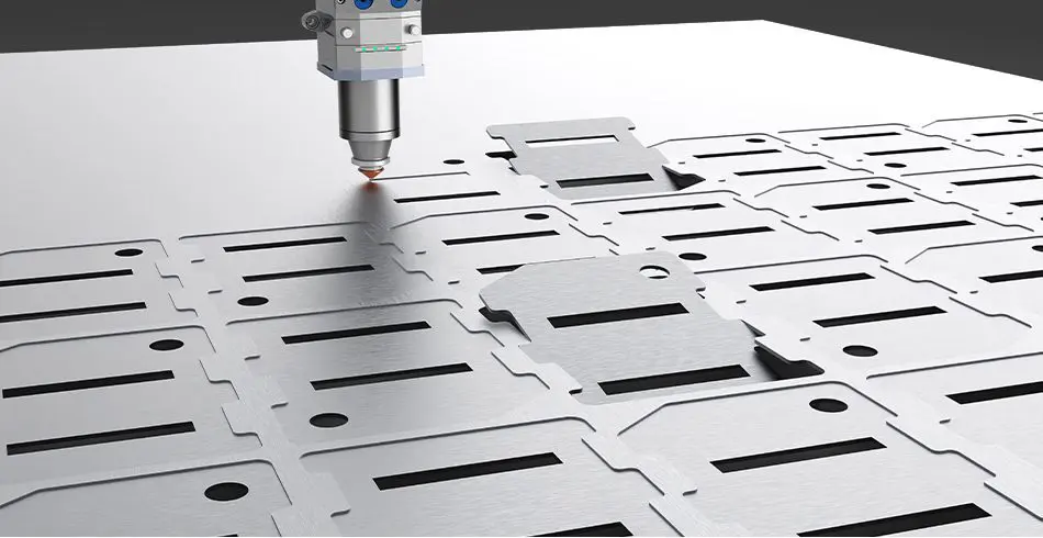 Fiber Laser Cutting Machine Background Image