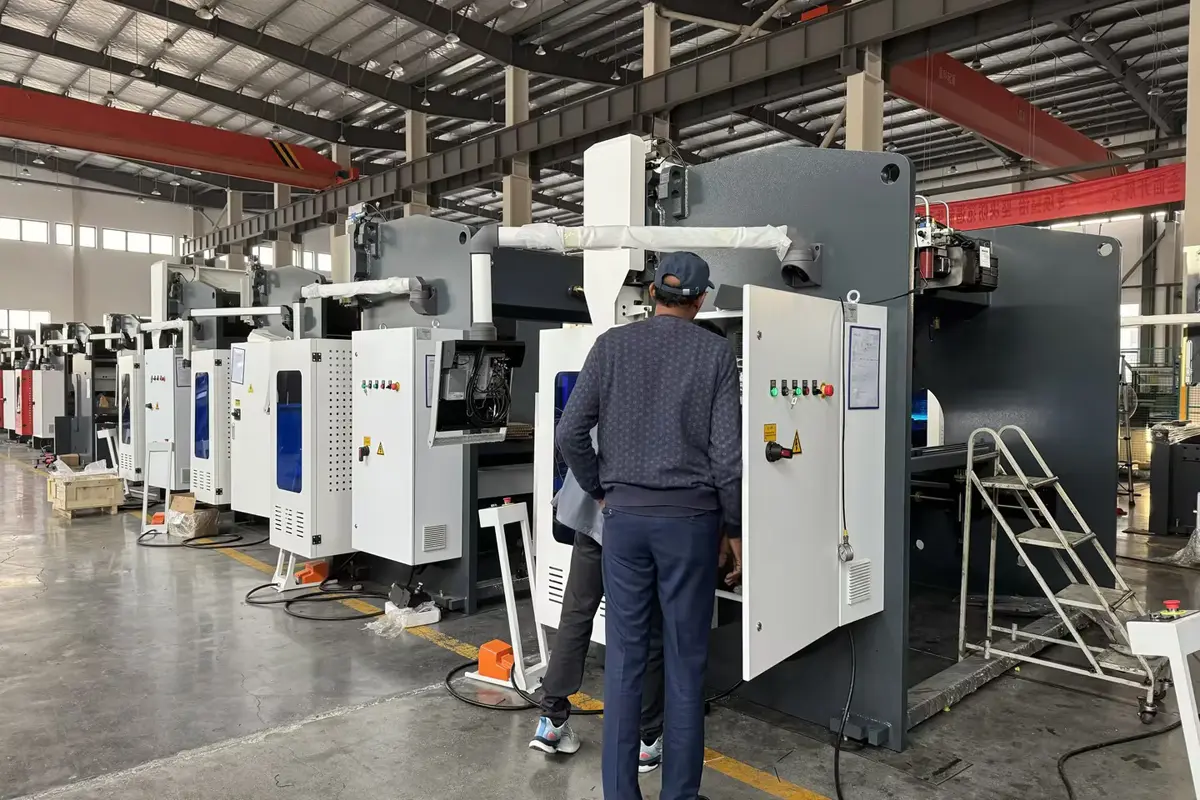 Indian Customers Accept KRRASS Hydraulic Press Brake