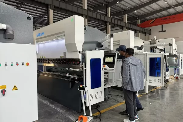 Indian Customers Accept KRRASS Hydraulic Press Brake