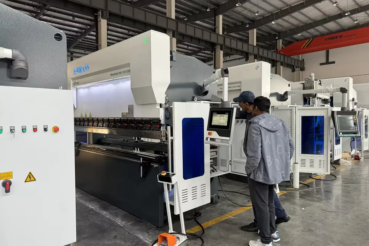 Indian Customers Accept KRRASS Hydraulic Press Brake
