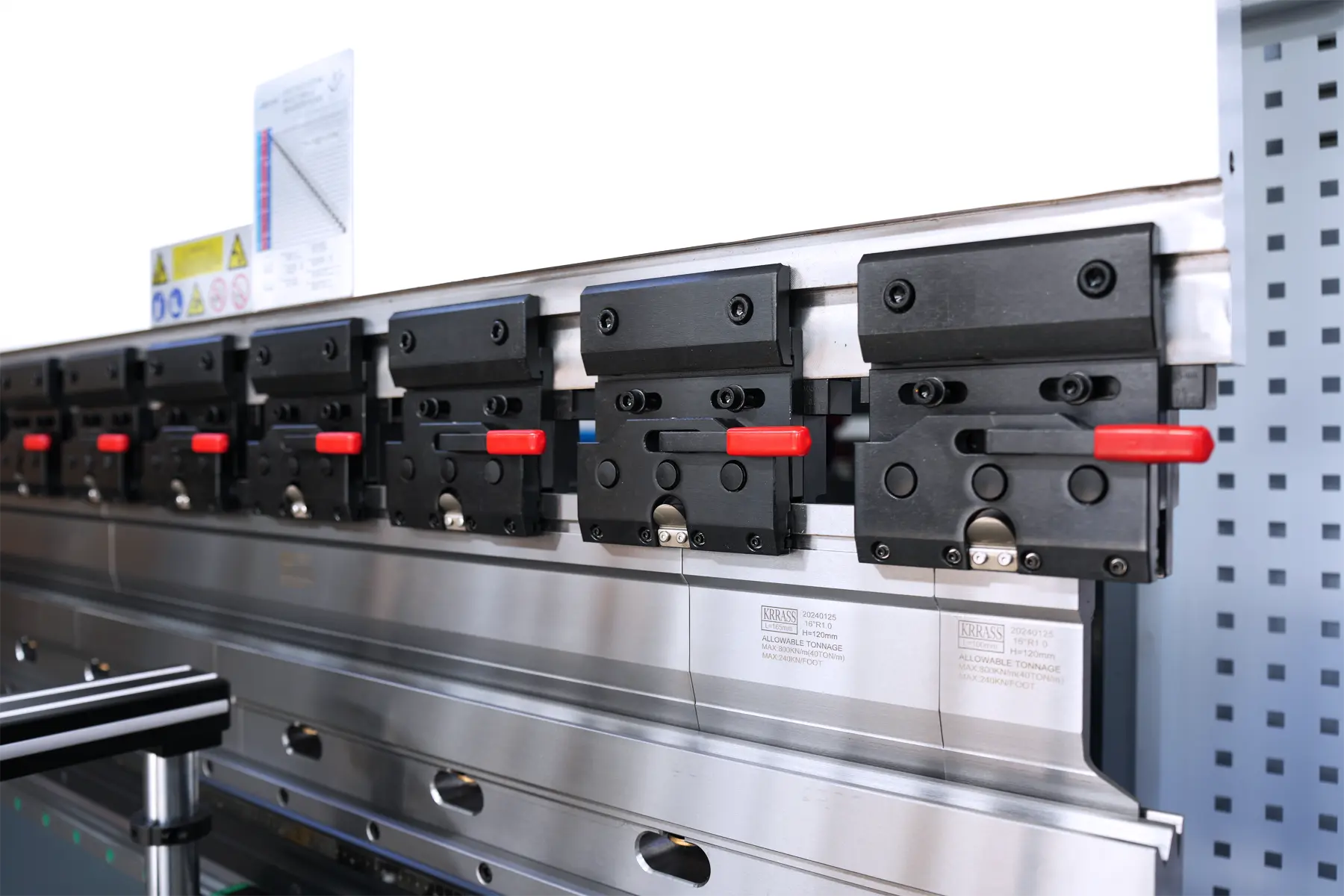 Manual Upper Tool Clamping Tooling Clamping System - manual upper tool clamping
