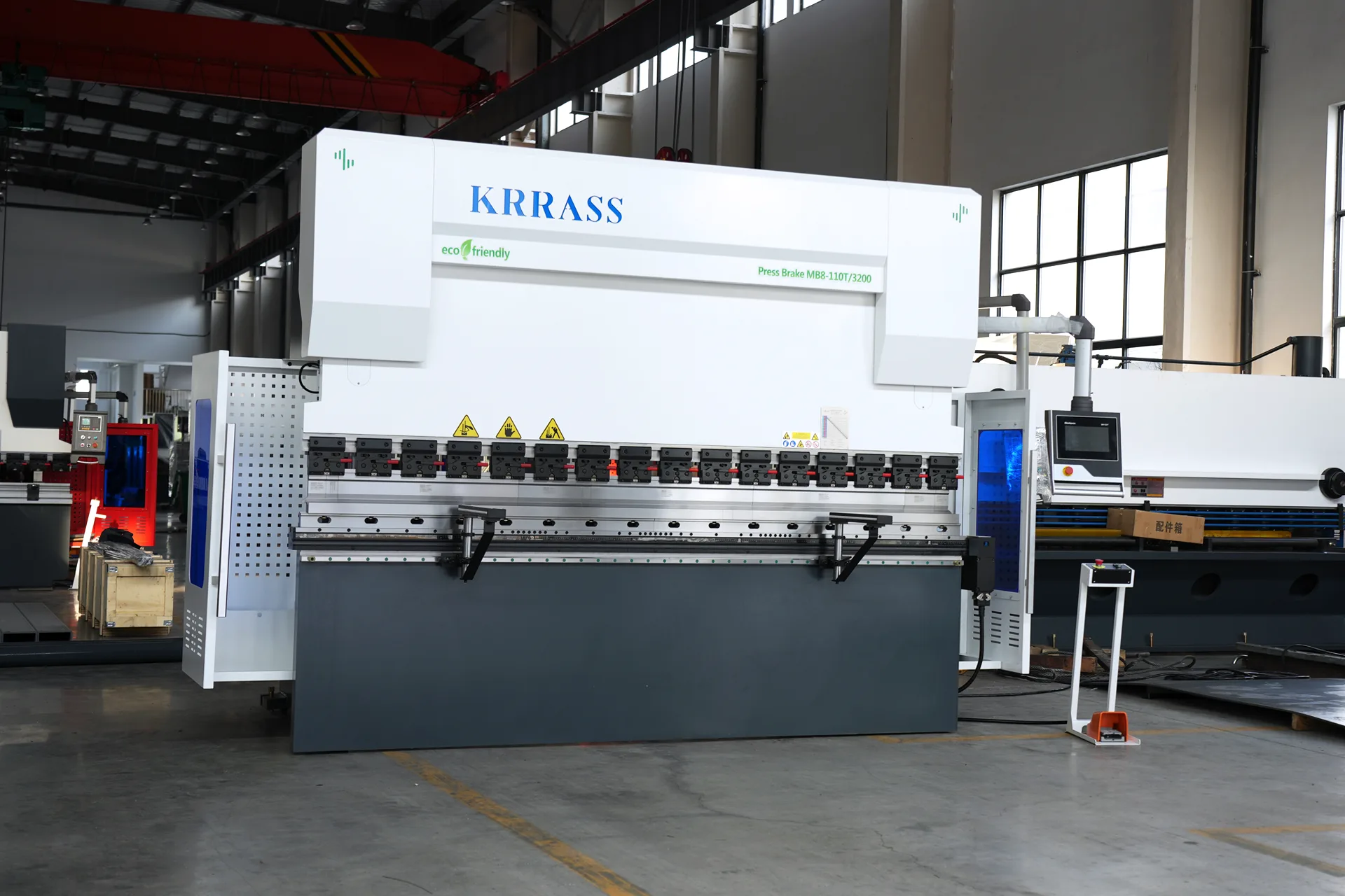 CNC Press Brake MB8-110T3200 4+1 Axis With DELEM DA53T controller - Pictures 9 MB8-110T3200 4+1 Axis With DA53T Main Feature
