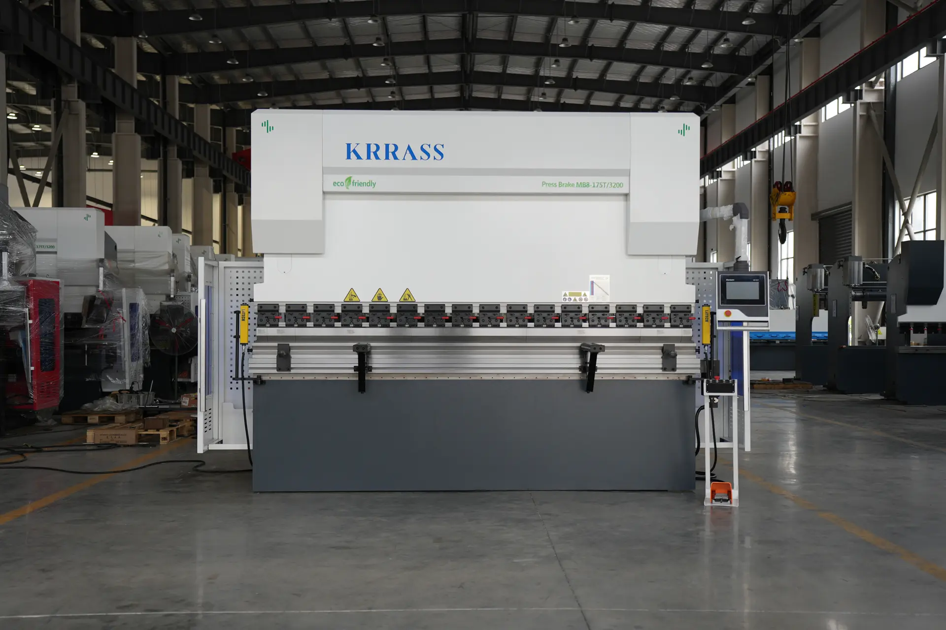 175Ton CNC Press Brake MB8 175T3200 6+1 Axis with DA-53T Overall appearance