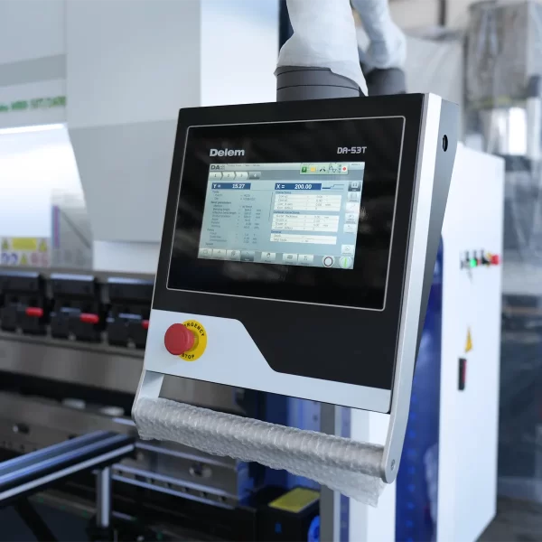 Press Brake Machine MB8-50T1600 4+1 Axis With DELEM DA53T controller - Image 2