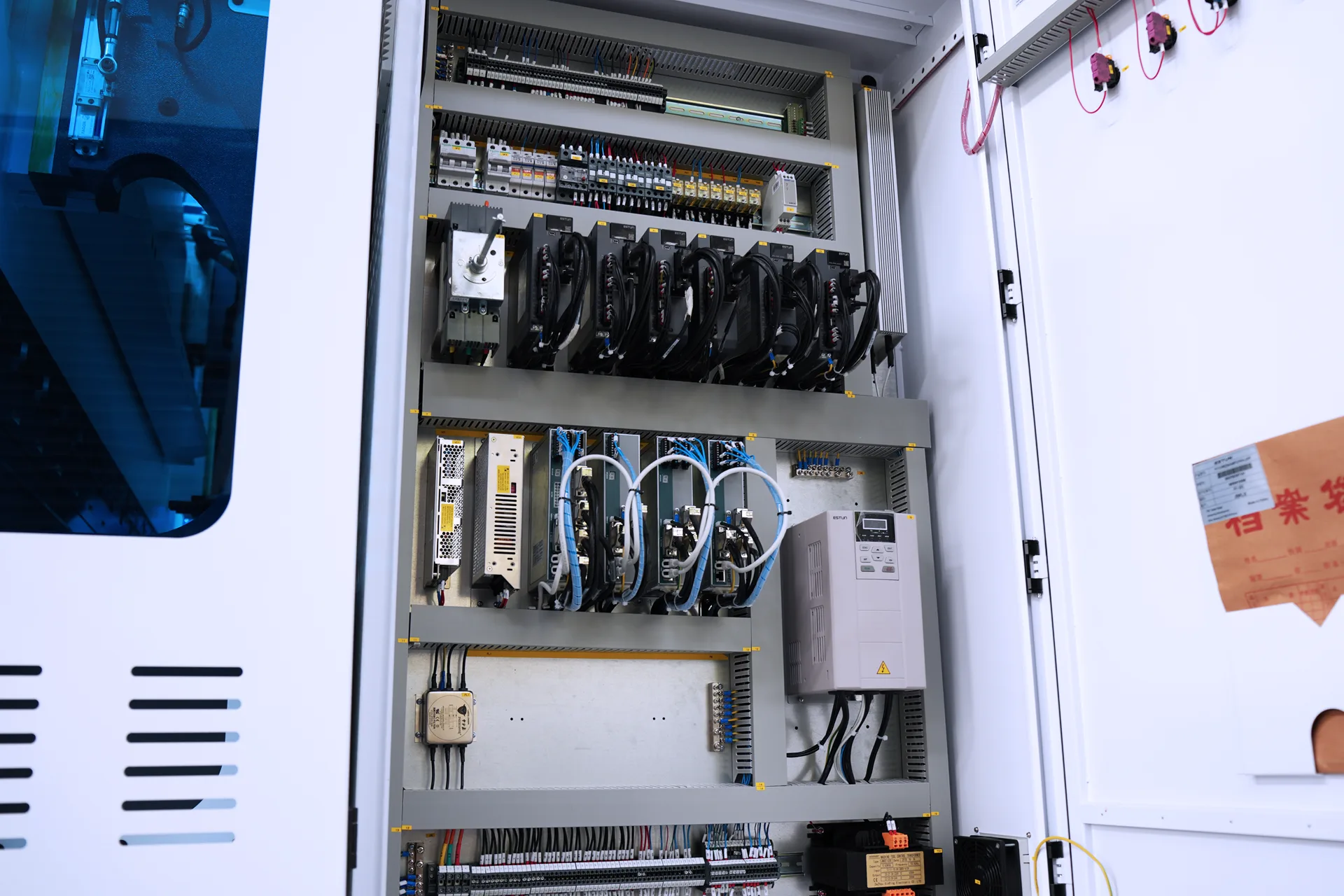 DELEM DA66S CNC Press Brake for Sale, PBS-110T3200 DA66S 8+1 Axis - Pictures 13 DELEM DA66S CNC Press Brake for Sale, PBS-110T3200 DA66S 8+1 Axis - schneider electric 2