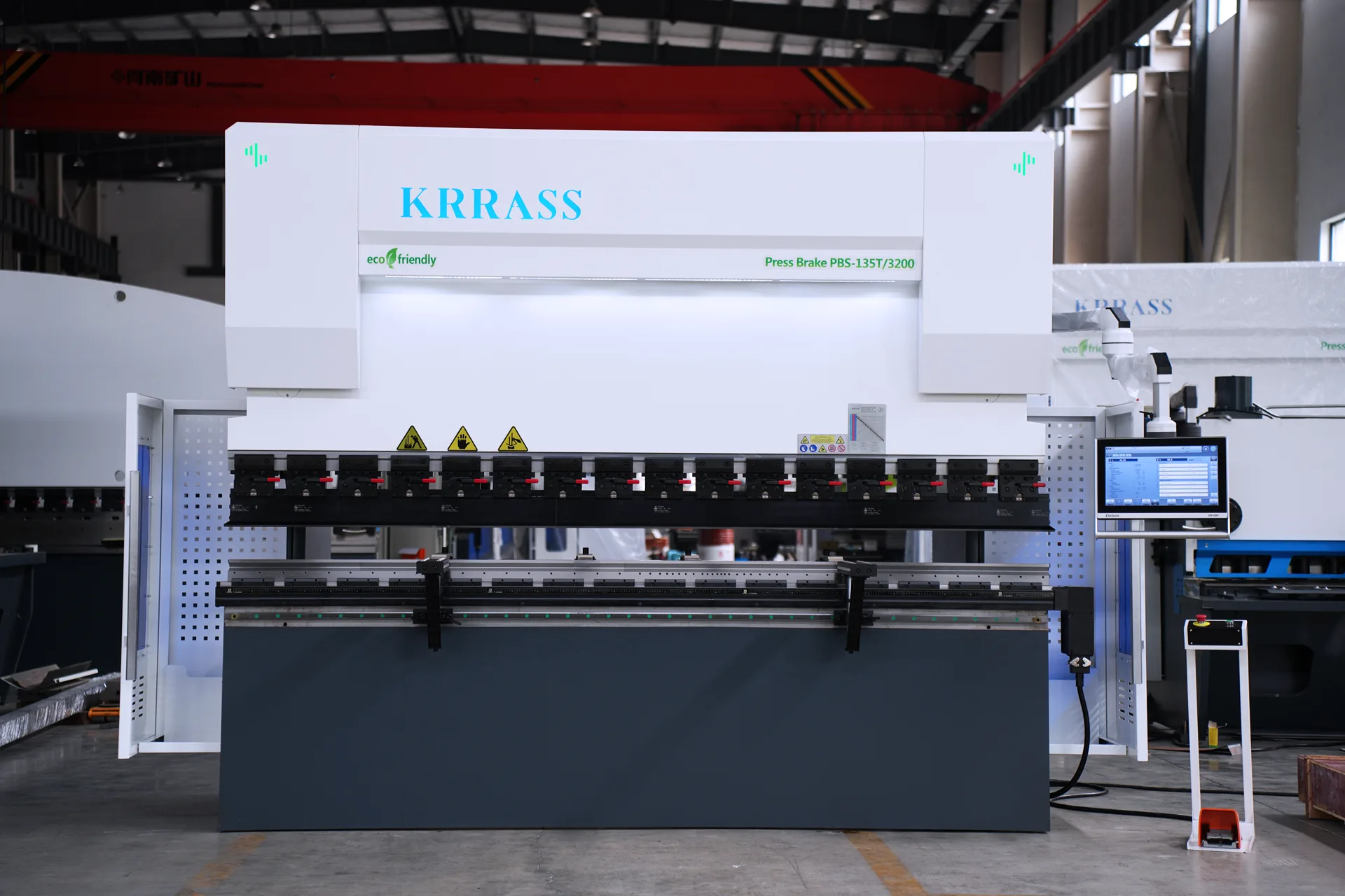 Sheet metal automated bending machine, PBS-135T3200 DA58Tx 4+1 axis sheet bender - Pictures 9 Sheet metal automated bending machine
