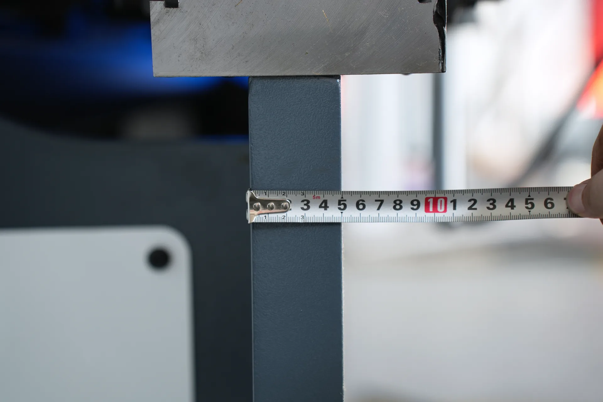 WC67K-80T2500 NC Press Brake with E21 Control,Sheet Metal Hydraulic Press Brake - Pictures 20 Thickness of workbench (50mm)
