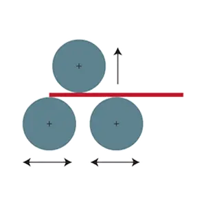 Variable Geometry Design 01 W11S 3-Rollers Variable Geometry Plate Roller Machine - variable geometry design 01
